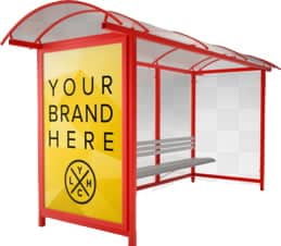 Bus Shelter Poster Ad | Image Square Printing Santa Monica, Los Angeles ...